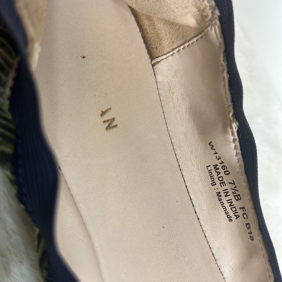 Cole Haan Palm Tree Pattern Flats - Picture 2 of 12